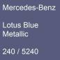 Preview: Mercedes-Benz, Lotus Blue Metallic, 240 / 5240.